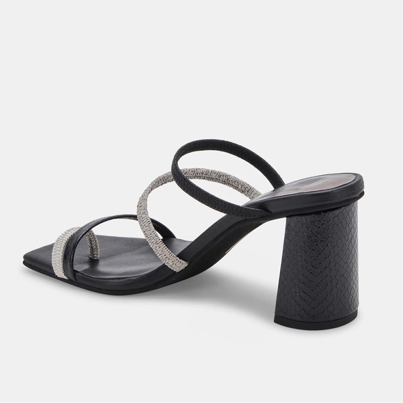 NEW! Dolce Vita Black Onyx Stella Prisma Heels - Size 8.5 - Picture 5 of 13